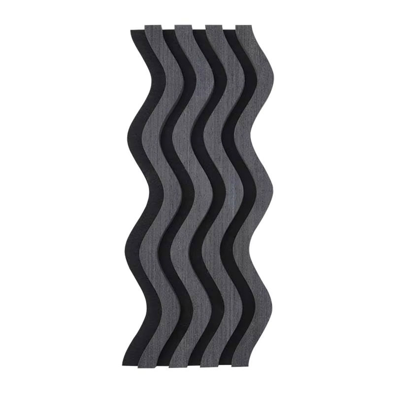 3D Waved akustiske vægpaneler