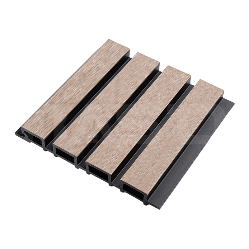 Dobbelt farve co-ekstrudering komposit vægpanel 219mm x 26mm